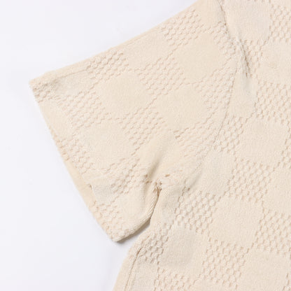 LOUIS VUITTON T-SHIRT / HOSE - BEIGE - SUPER CLONE 260g