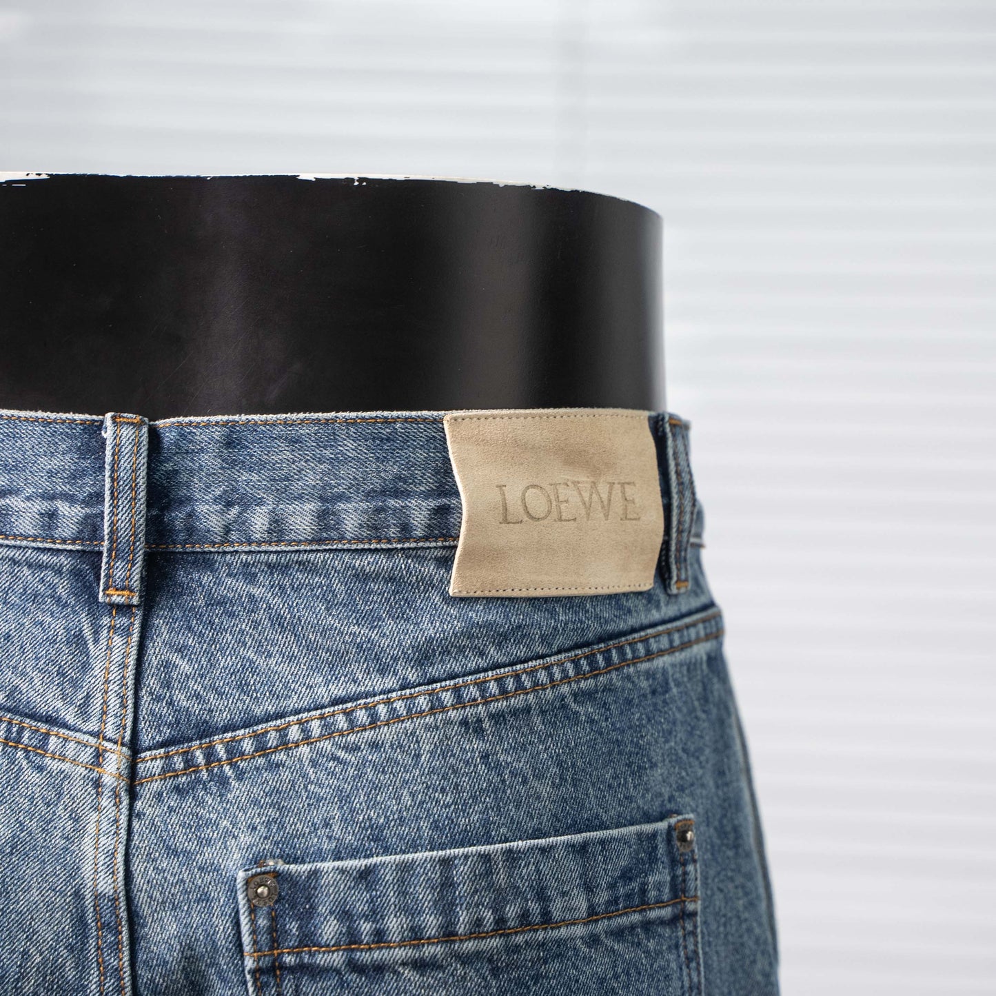 LOEWE ANAGRAM PATCH DENIM JEANS– 1:1 HIGH END