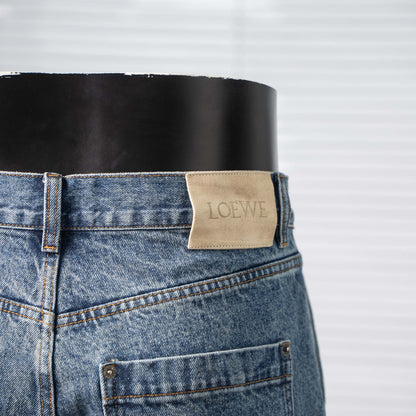 LOEWE ANAGRAM PATCH DENIM JEANS– 1:1 HIGH END