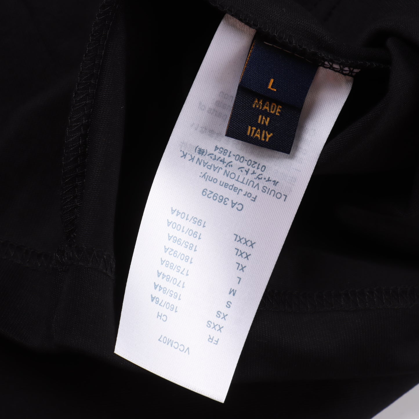 LOUIS VUITTON T-SHIRT - SCHWARZ / WEIß - SUPER CLONE 260g