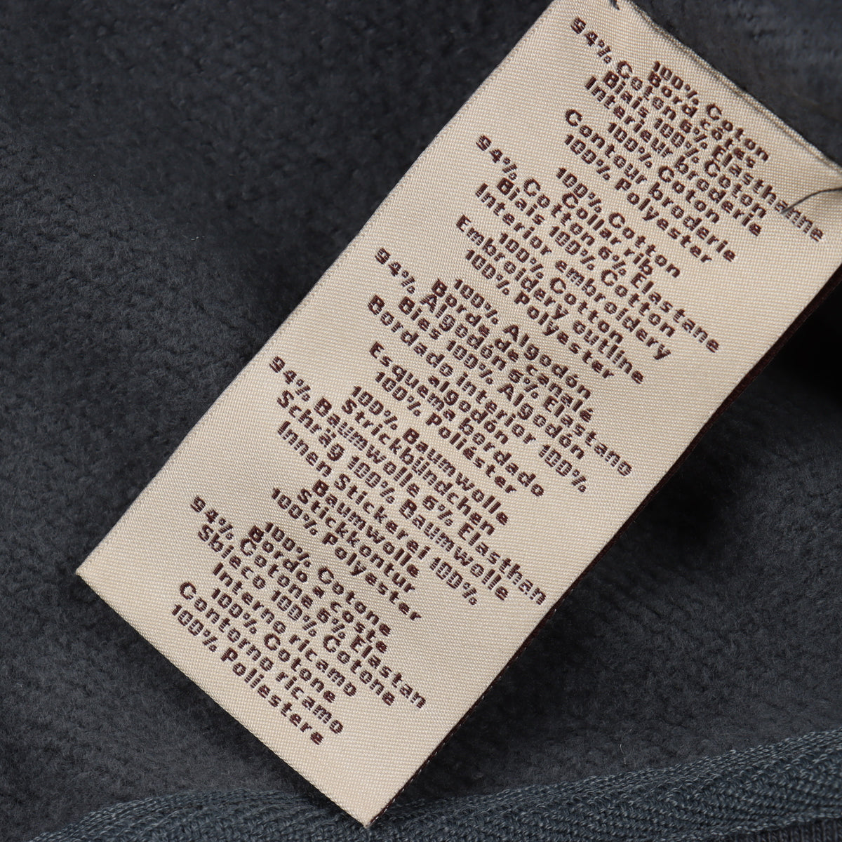 HERMES ICONIC H EMBROIDERED LONG SLEEVE PIQUÉ POLO SHIRT – 1:1 HIGH END