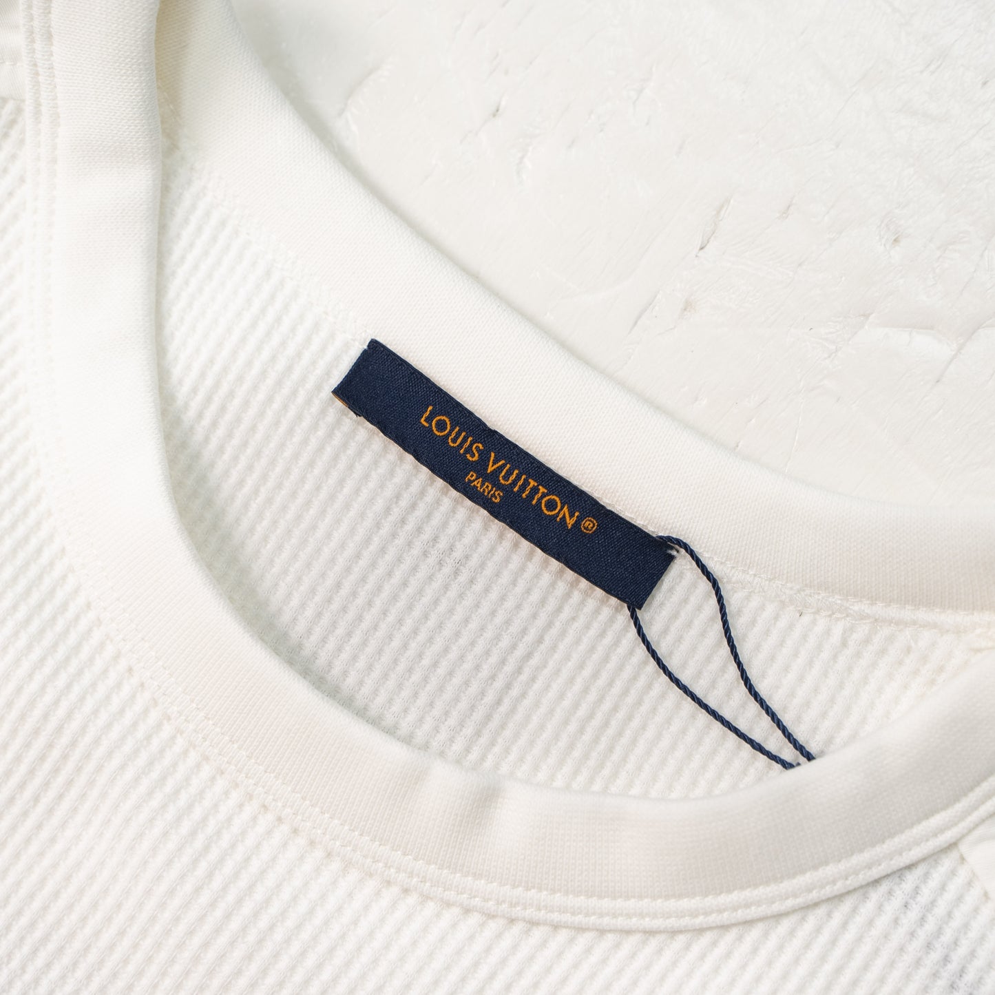 LOUIS VUITTON DAMIER EMBROIDERED LONG SLEEVE T-SHIRT – 1:1 HIGH END
