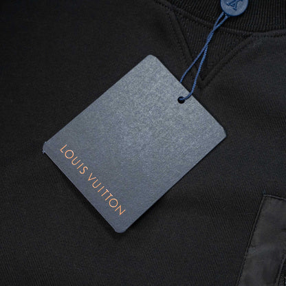 LOUIS VUITTON MONOGRAM ZIP POCKET CREWNECK SWEATSHIRT – 1:1 HIGH END