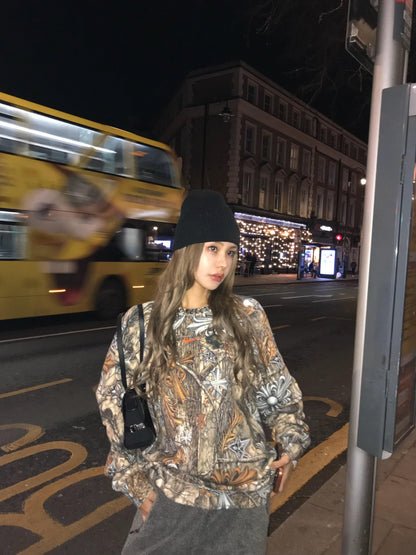CHROME HEARTS x NIKE x NOCTA LONGSLEEVE – CAMO CROSS EDITION – mit Tags – 1:1 HIGH END