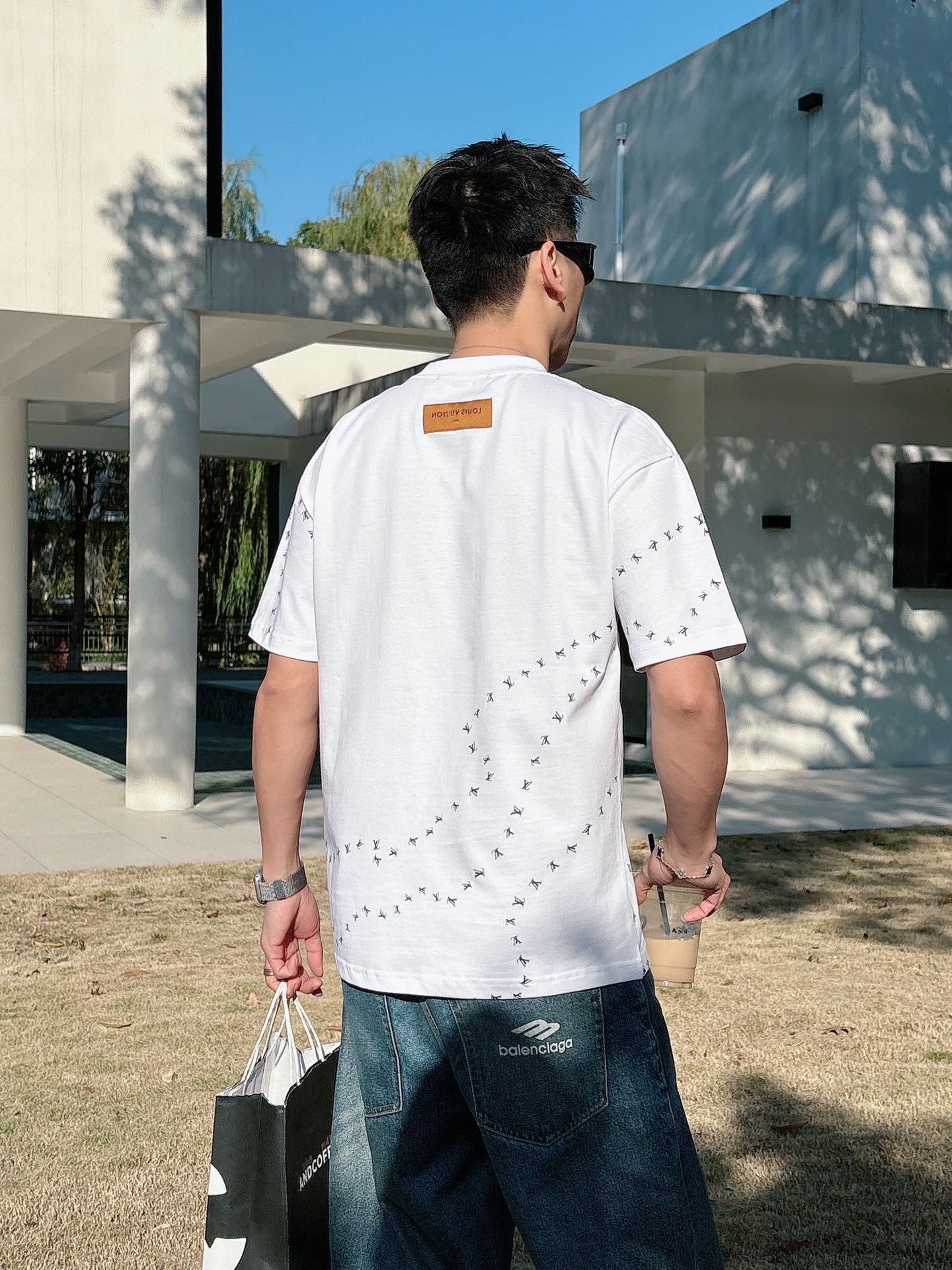 LOUIS VUITTON MONOGRAM DOT T-SHIRT 320g – MODEL 1 (S–XL) – mit Tags – 1:1 HIGH END