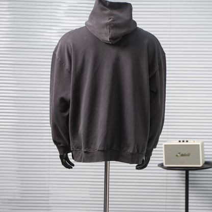 BALENCIAGA DISTRESSED LIQUID LOGO HOODIE – 1:1 HIGH END