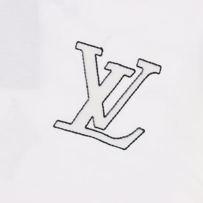 LOUIS VUITTON T-SHIRT - SCHWARZ / WEIß - SUPER CLONE 260g