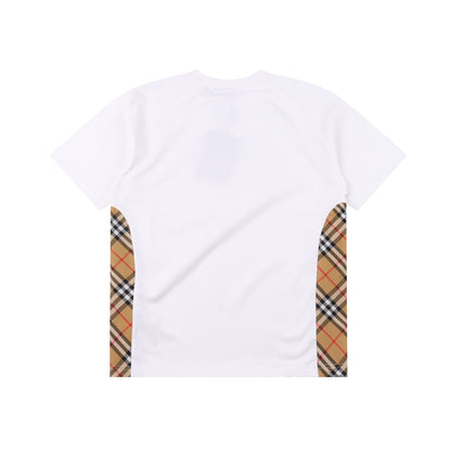 BURBERRY T-SHIRT - SCHWARZ / WEIß - SUPER CLONE 260g