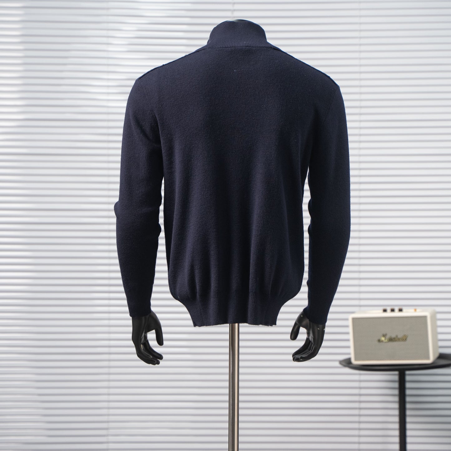 BURBERRY BBR CHECK ZIP KNIT SWEATER – 1:1 HIGH END