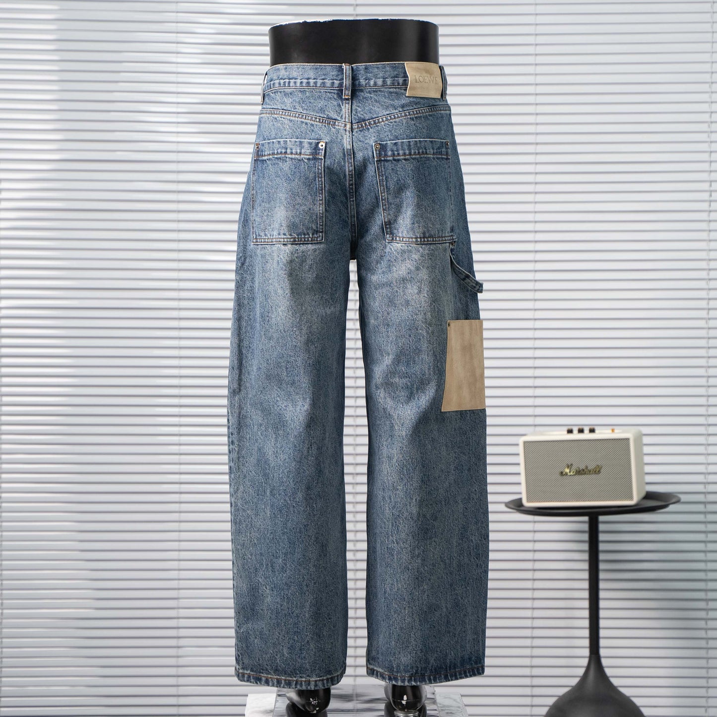 LOEWE ANAGRAM PATCH DENIM JEANS– 1:1 HIGH END