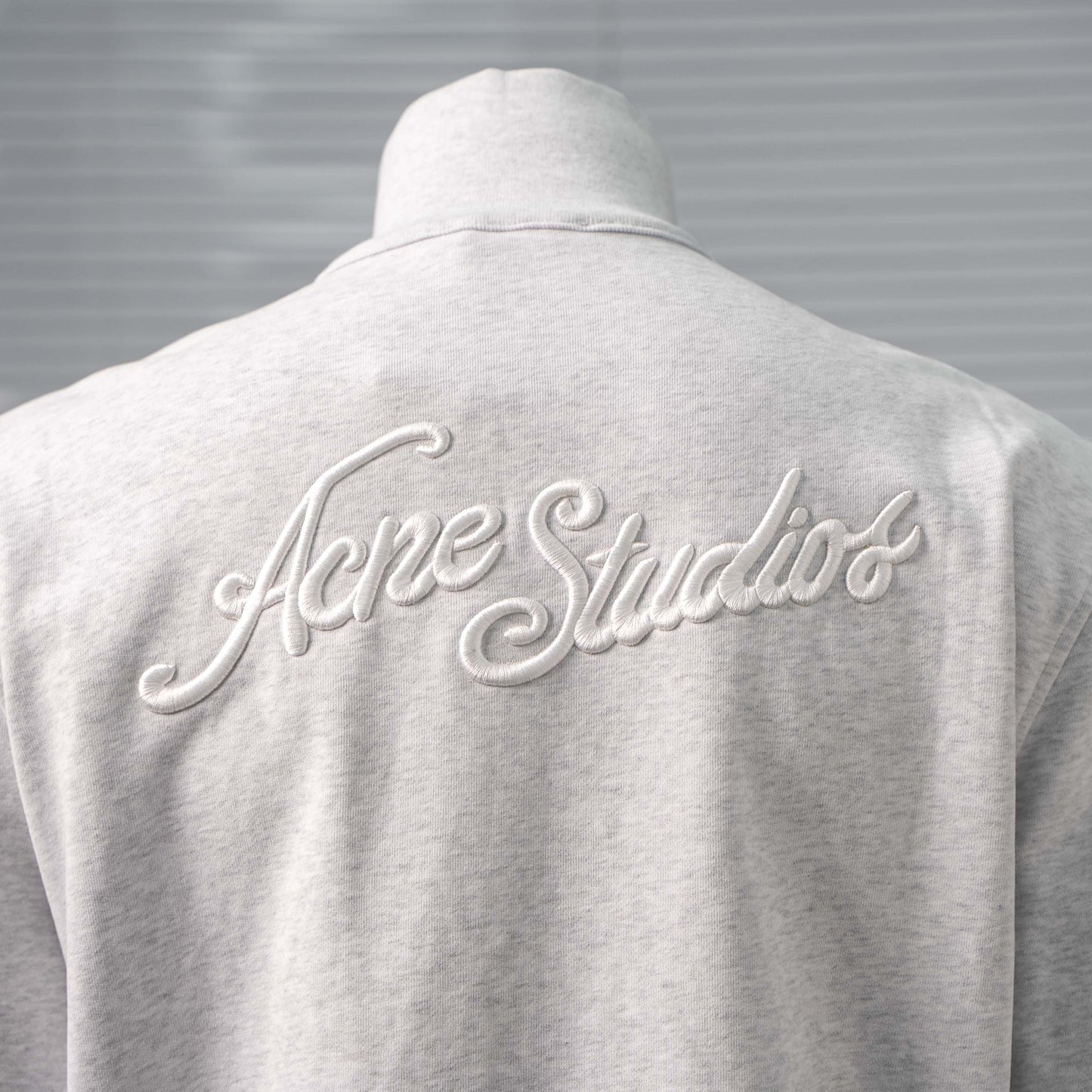 ACNE STUDIOS BACK EMBROIDERED ZIP-UP JACKET – 1:1 HIGH END