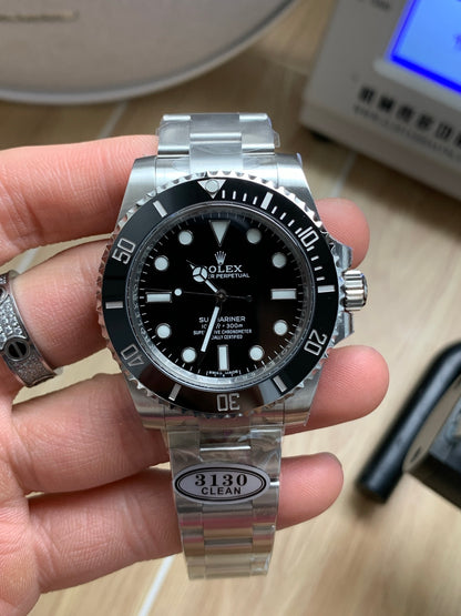 Rolex Datejust 41 mm, cadran gris, lunette plate - SUPER CLONE - MOUVEMENT SUISSE - Bracelet Jubilee