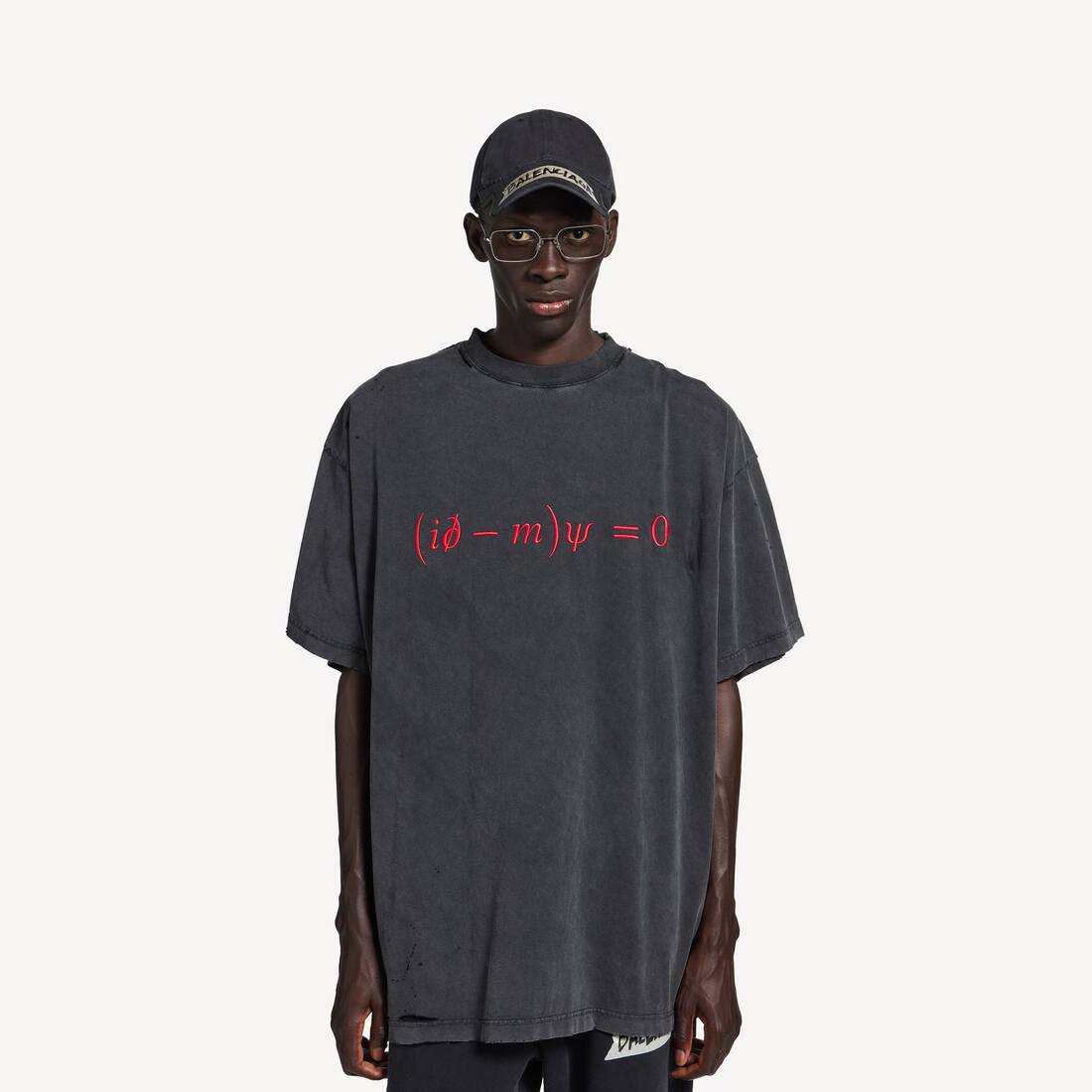 BALENCIAGA DIRAC EQUATION OVERSIZED T-SHIRT - 1:1 HIGH END
