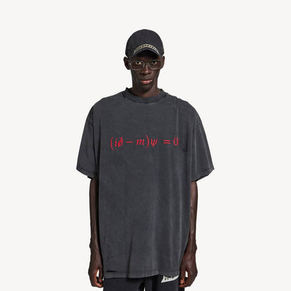 BALENCIAGA DIRAC EQUATION OVERSIZED T-SHIRT - 1:1 HIGH END
