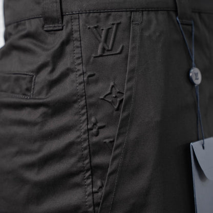 LOUIS VUITTON MONOGRAM EMBOSSED POCKET COTTON TRACK PANTS – 1:1 HIGH END