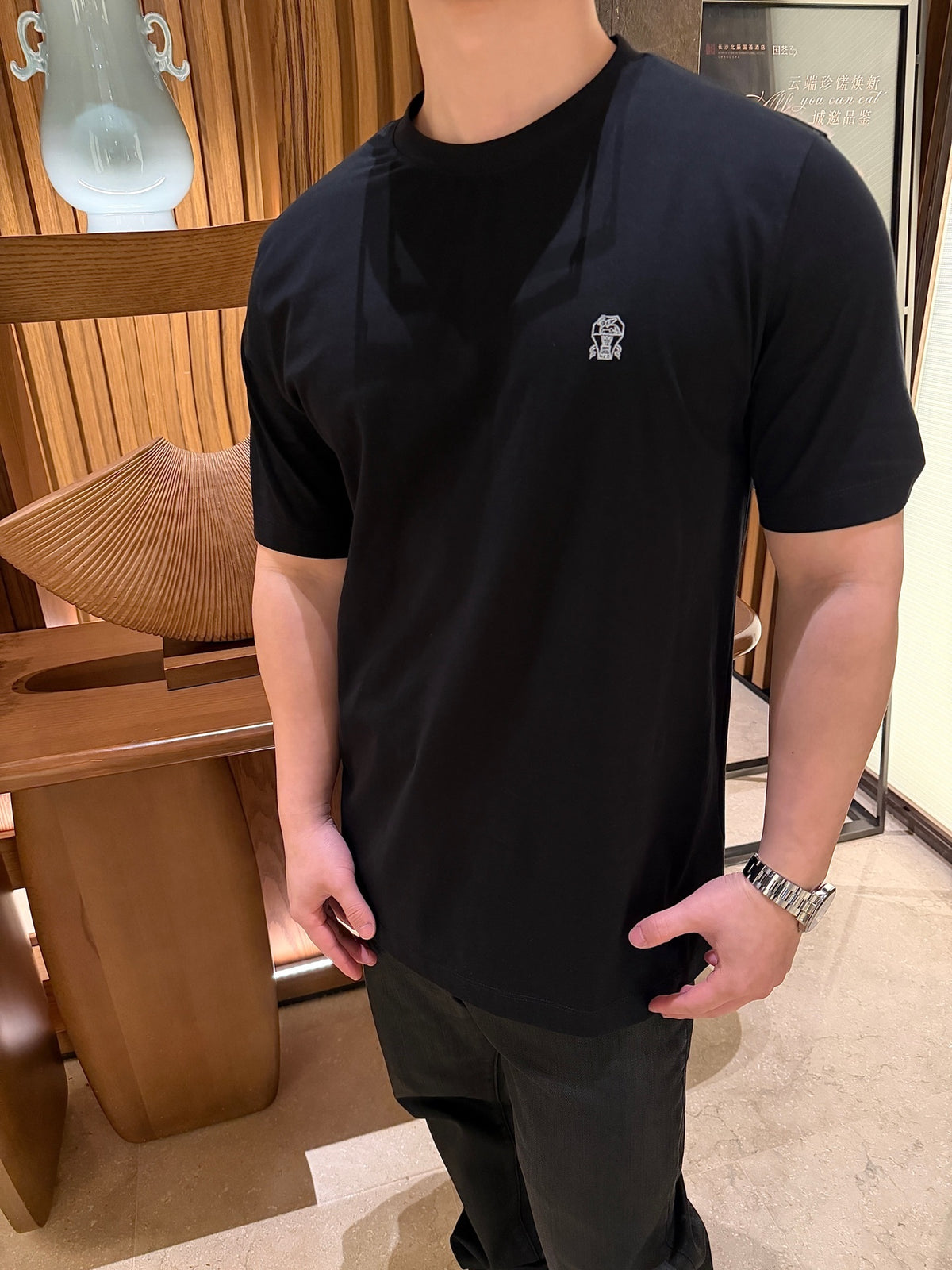 BRUNELLO CUCINEL T-SHIRT - SUPER CLONE