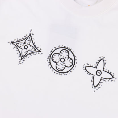 LOUIS VUITTON T-SHIRT - SCHWARZ / WEIß - SUPER CLONE 260g