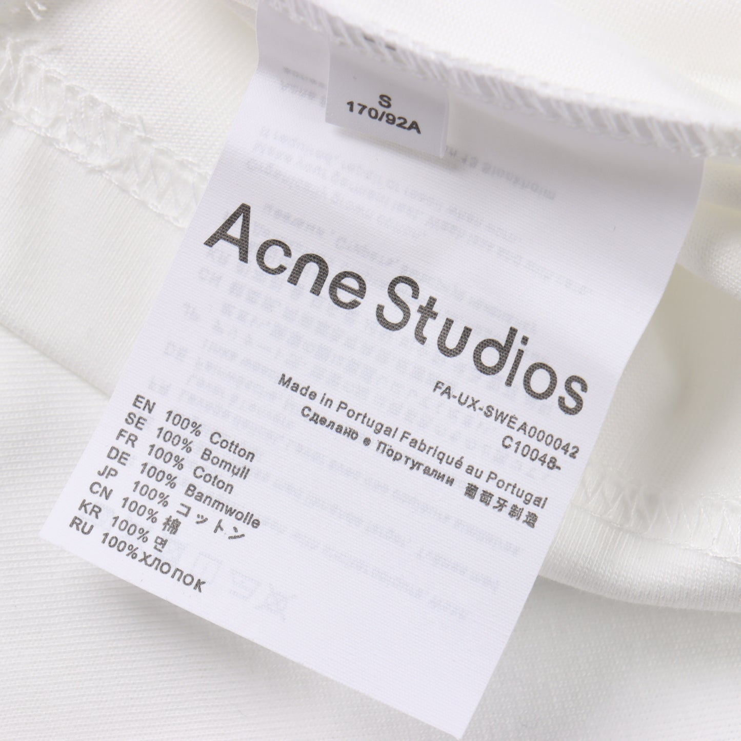 ACNE STUDIOS T-SHIRT - SUPER CLONE