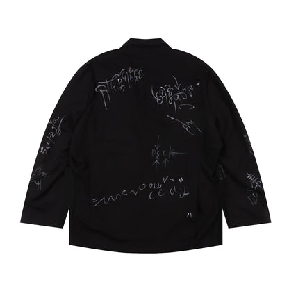 BALENCIAGA GRAFFITI BLAZER – 1:1 HIGH END