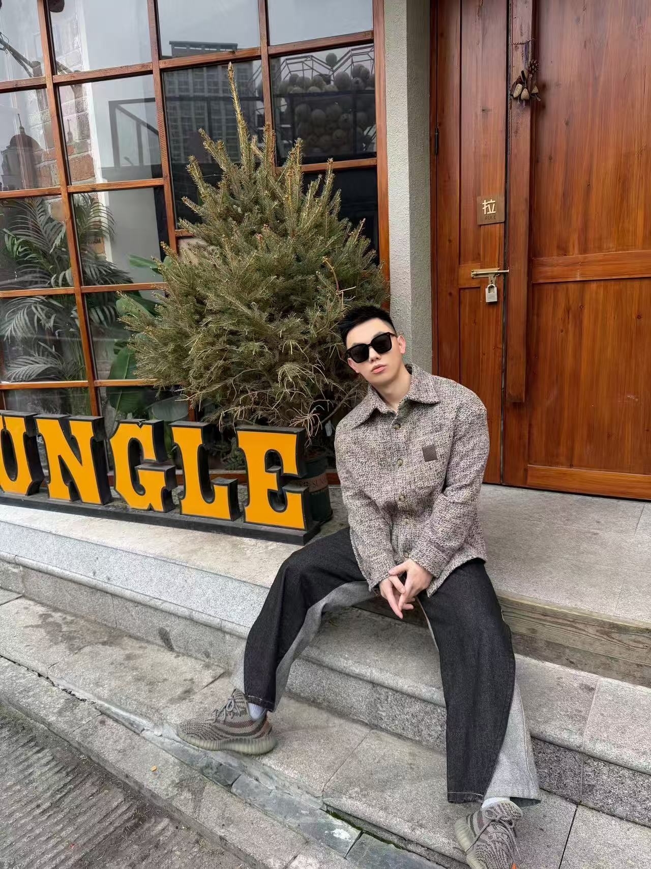 LOEWE WOOL BLEND OVERSHIRT - SUPER CLONE