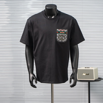 GUCCI 26SS HORSEBIT POCKET T-SHIRT– 1:1 HIGH END