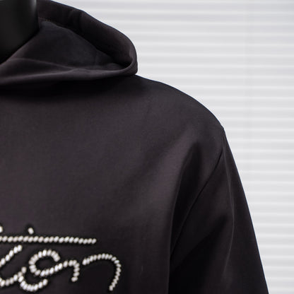 LOUIS VUITTON PEARL EMBROIDERED HOODIE – 1:1 HIGH END