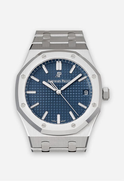 AUDEMARS PIGUET - ROYAL OAK - SILBER BLUE DIAL