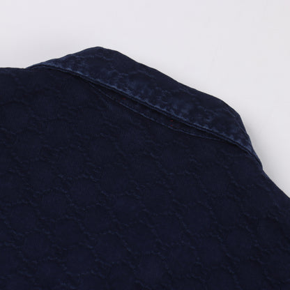 GUCCI GG DENIM SHIRT – BLUE VINTAGE FADE EDITION – mit Tags – 1:1 HIGH END
