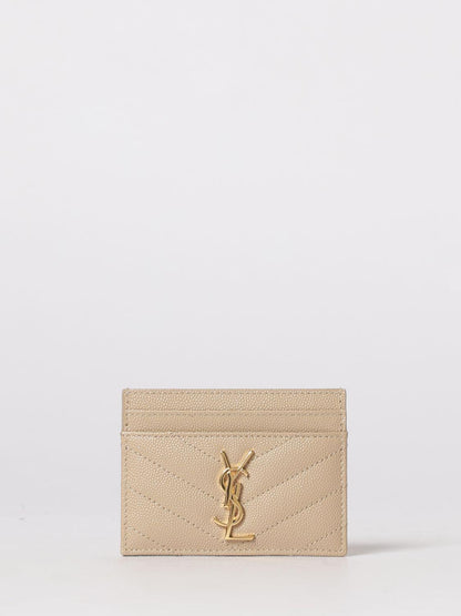 SAINT LAURENT CASSANDRA MATELASSE CARD CASE - 1:1 HIGH END