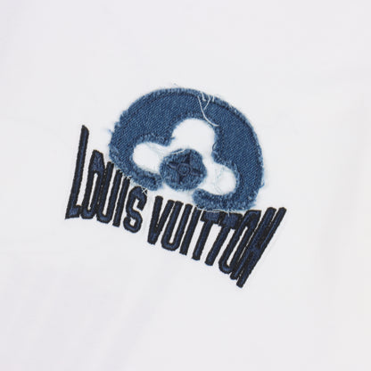 LOUIS VUITTON T-SHIRT - SCHWARZ / WEIß - SUPER CLONE 260g