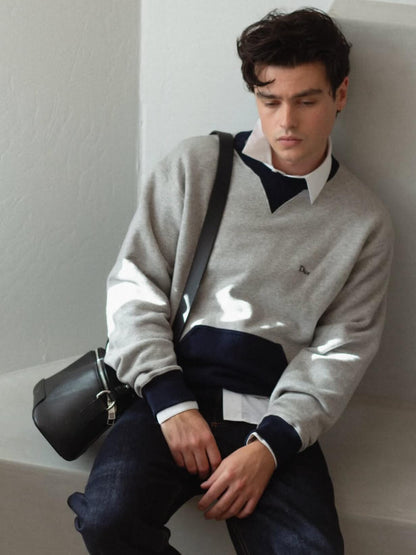 DIOR CD COLOR BLOCK CREWNECK SWEATSHIRT – 1:1 HIGH END