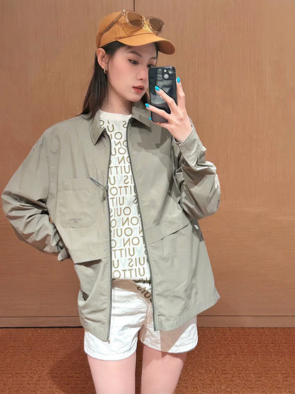 LOUIS VUITTON LIGHT ZIP JACKET – Olive Green Edition – 1:1 HIGH END