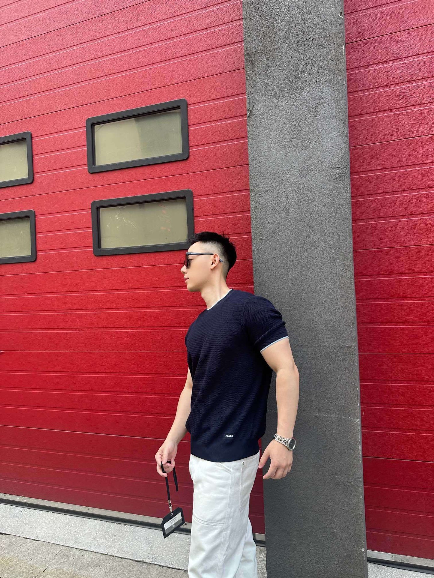 PRADA KNIT T-SHIRT - SUPER CLONE