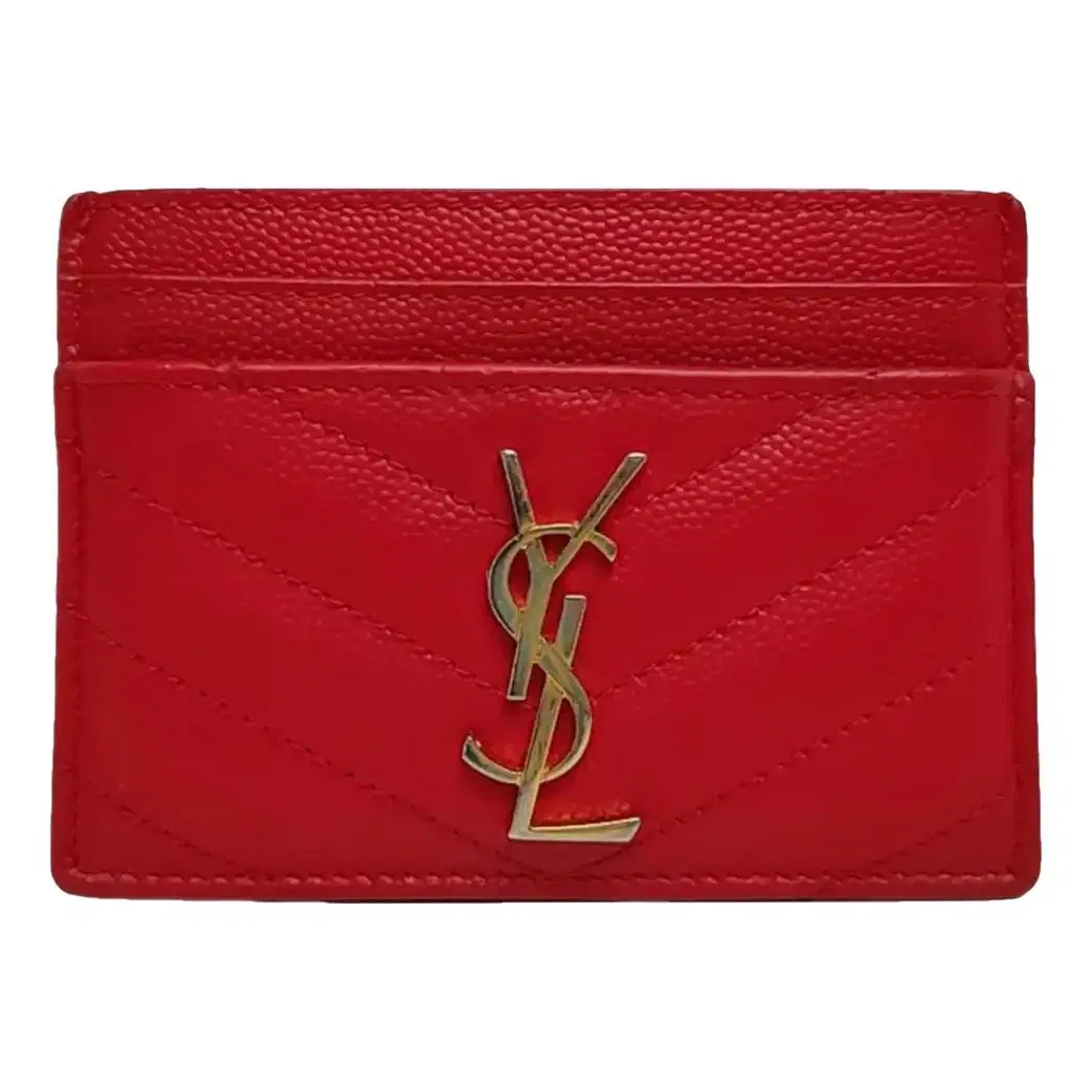 SAINT LAURENT CASSANDRA MATELASSE CARD CASE - 1:1 HIGH END