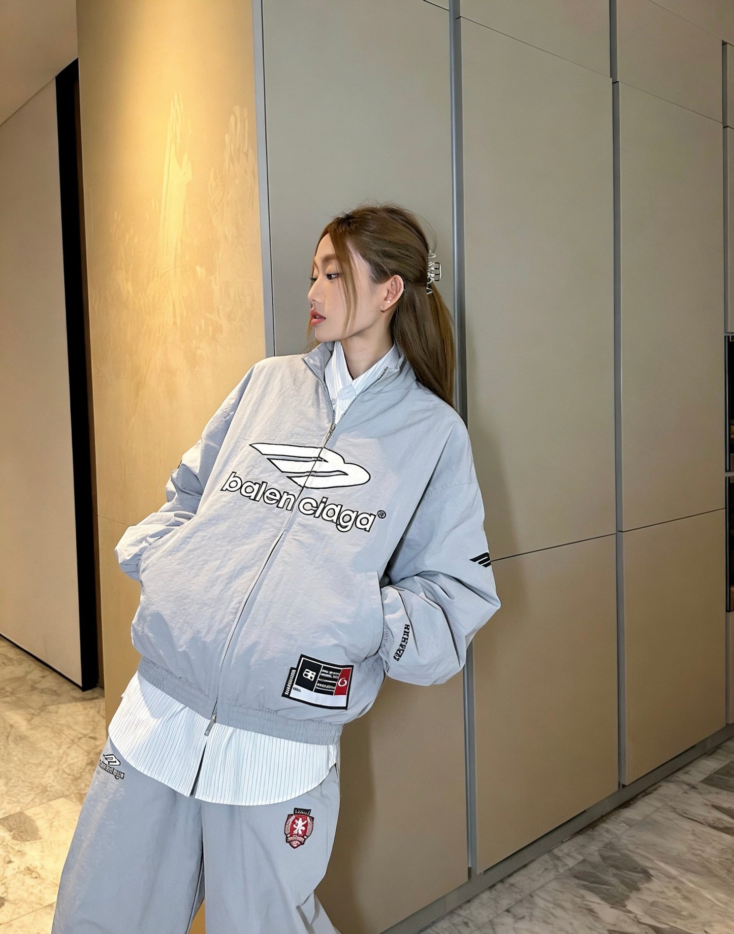 BALENCIAGA TRACK JACKET SET - SUPER CLONE