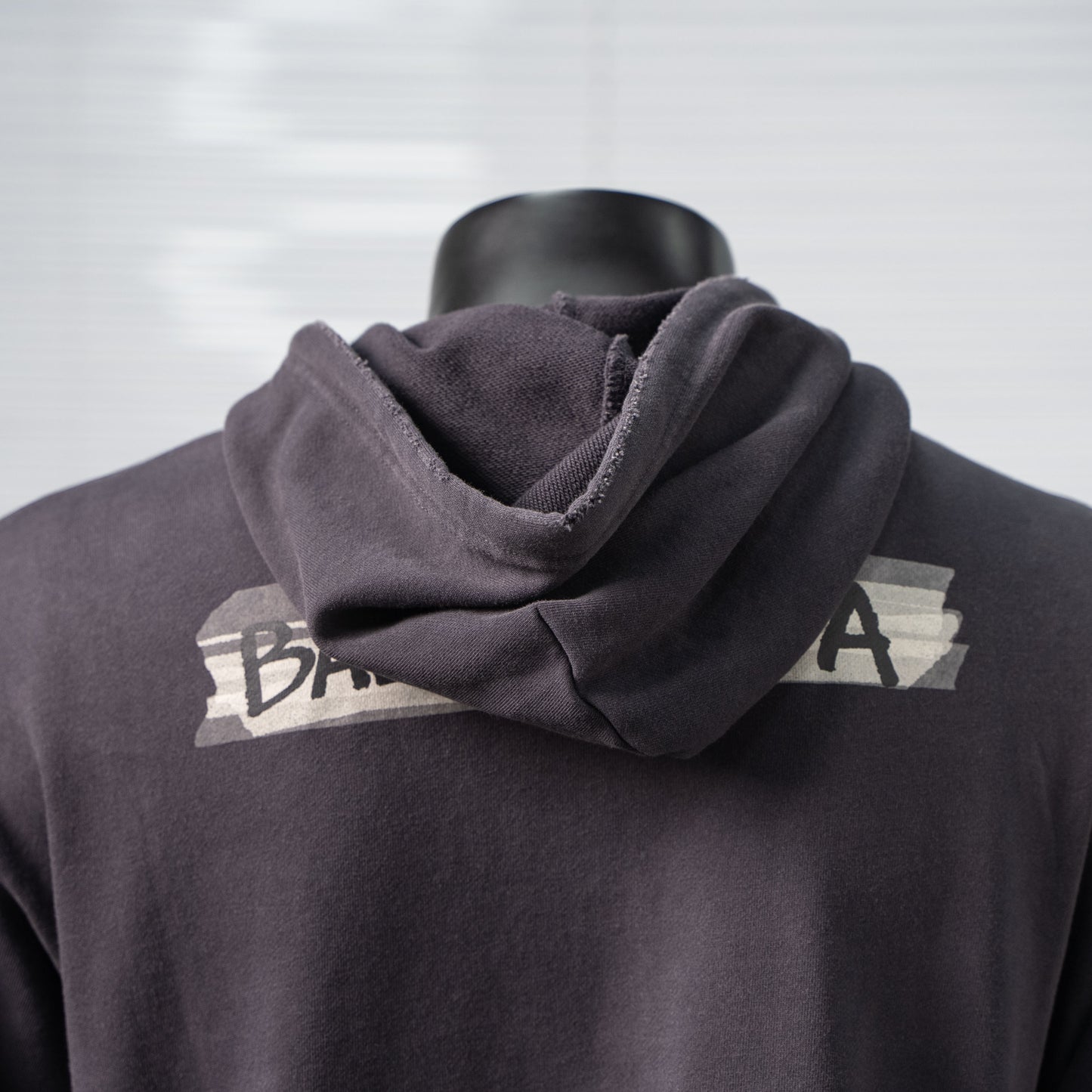 BALENCIAGA OVERSIZED DISTRESSED ZIP-UP HOODIE – 1:1 HIGH END