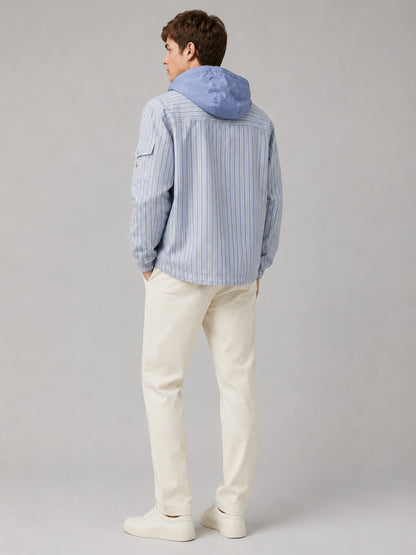MONCLER STRIPED HOODED ZIP JACKET – 1:1 HIGH END