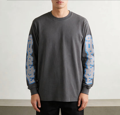 SUPREME CRACKED SLEEVE L/S TOP – mit Tags – 1:1 HIGH END