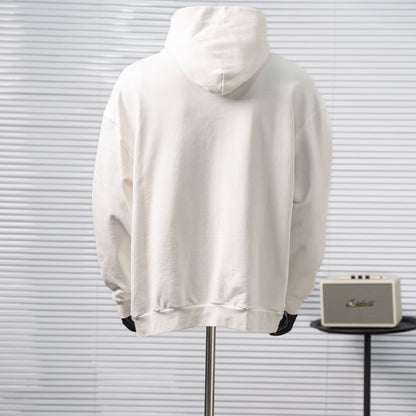 BALENCIAGA DISTRESSED LIQUID LOGO HOODIE – 1:1 HIGH END
