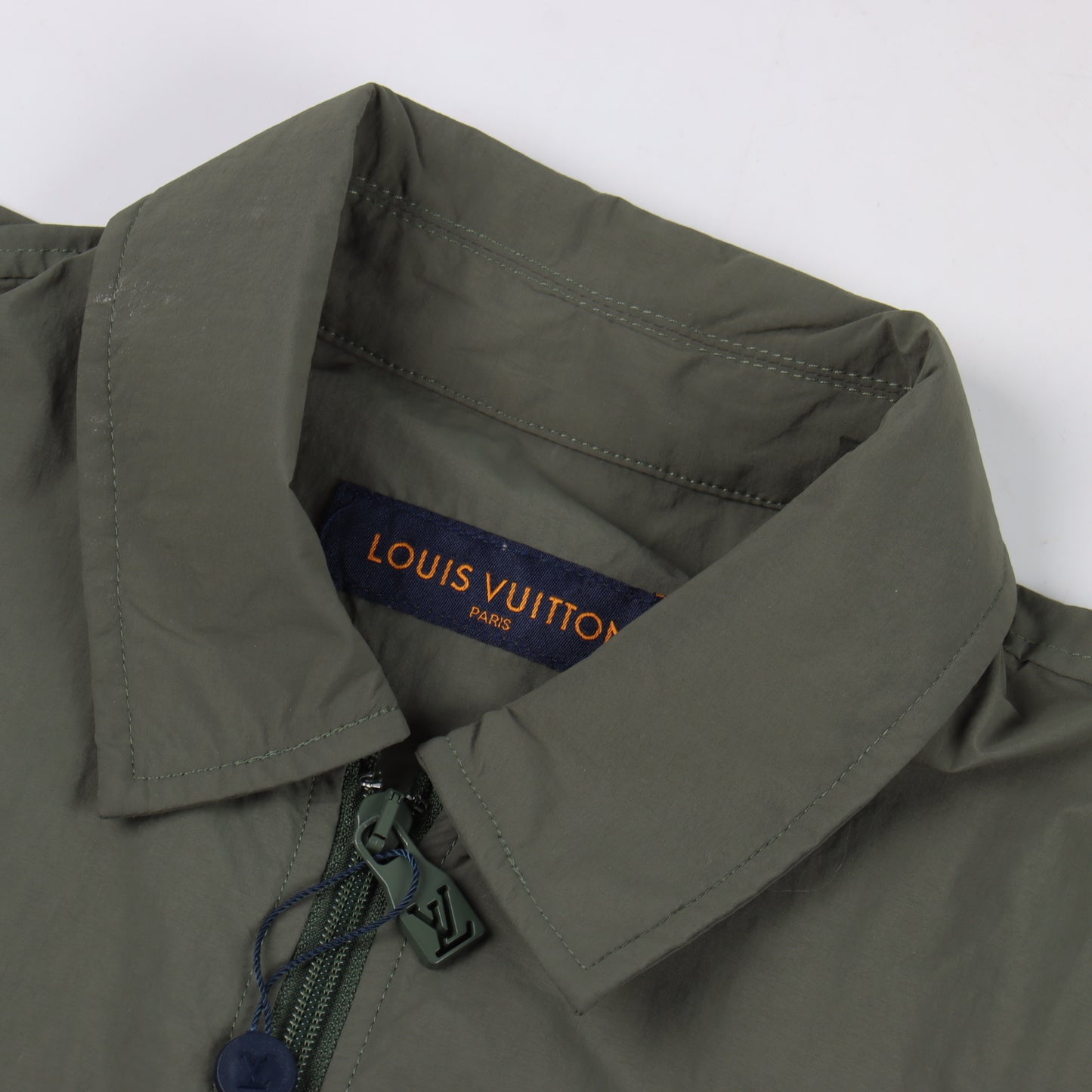 LOUIS VUITTON LIGHT ZIP JACKET – Olive Green Edition – 1:1 HIGH END