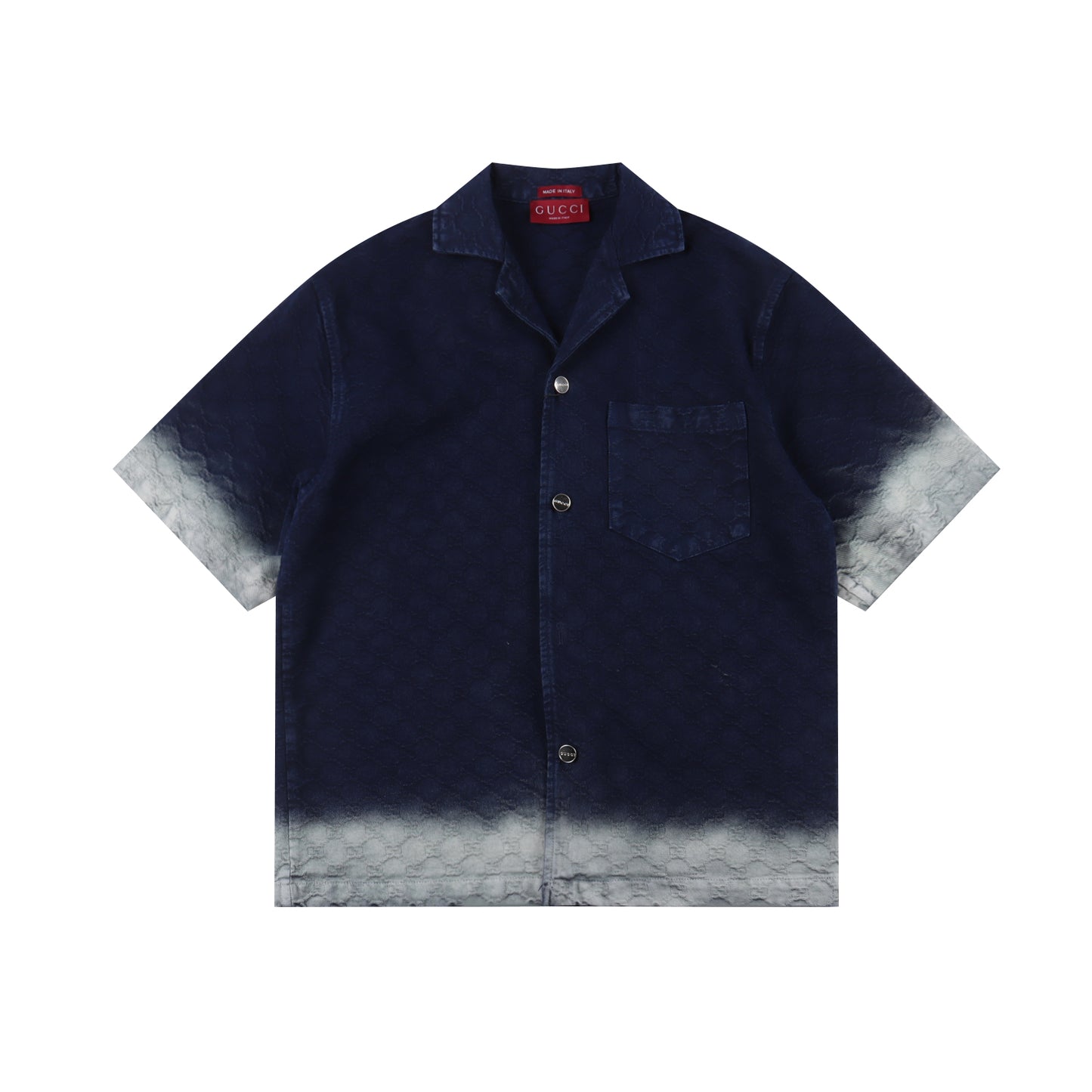 GUCCI GG DENIM SHIRT – BLUE VINTAGE FADE EDITION – mit Tags – 1:1 HIGH END