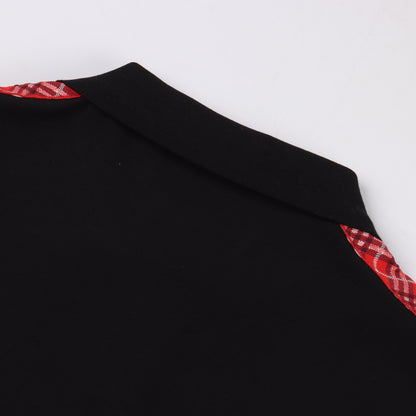 BURBERRY T-SHIRT - SCHWARZ / WEIß - SUPER CLONE 260g