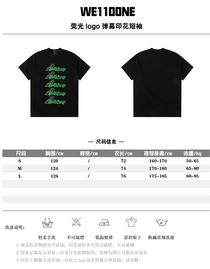 WE11DONE T-SHIRT - SUPER CLONE