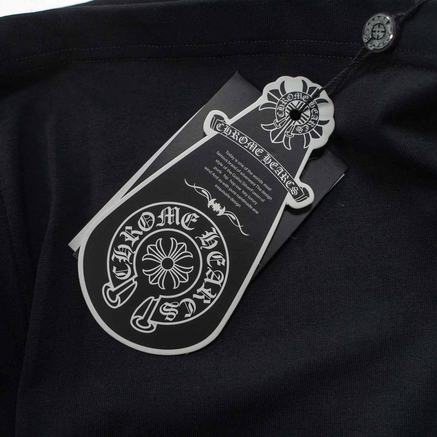 CHROME HEARTS CH MULTI-COLOR CEMETERY CROSS LONG SLEEVE T-SHIRT – 1:1 HIGH END