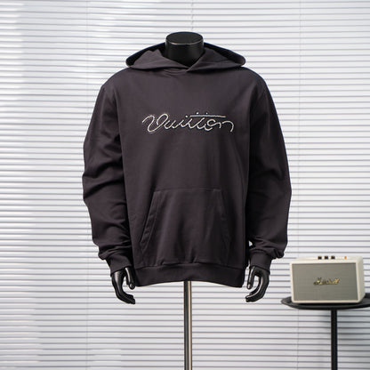 LOUIS VUITTON PEARL EMBROIDERED HOODIE – 1:1 HIGH END
