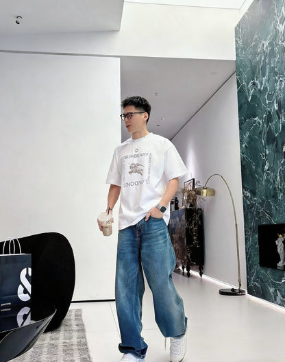 BURBERRY PRORSUM HORSEFERRY LOGO T-SHIRT – 1:1 HIGH END