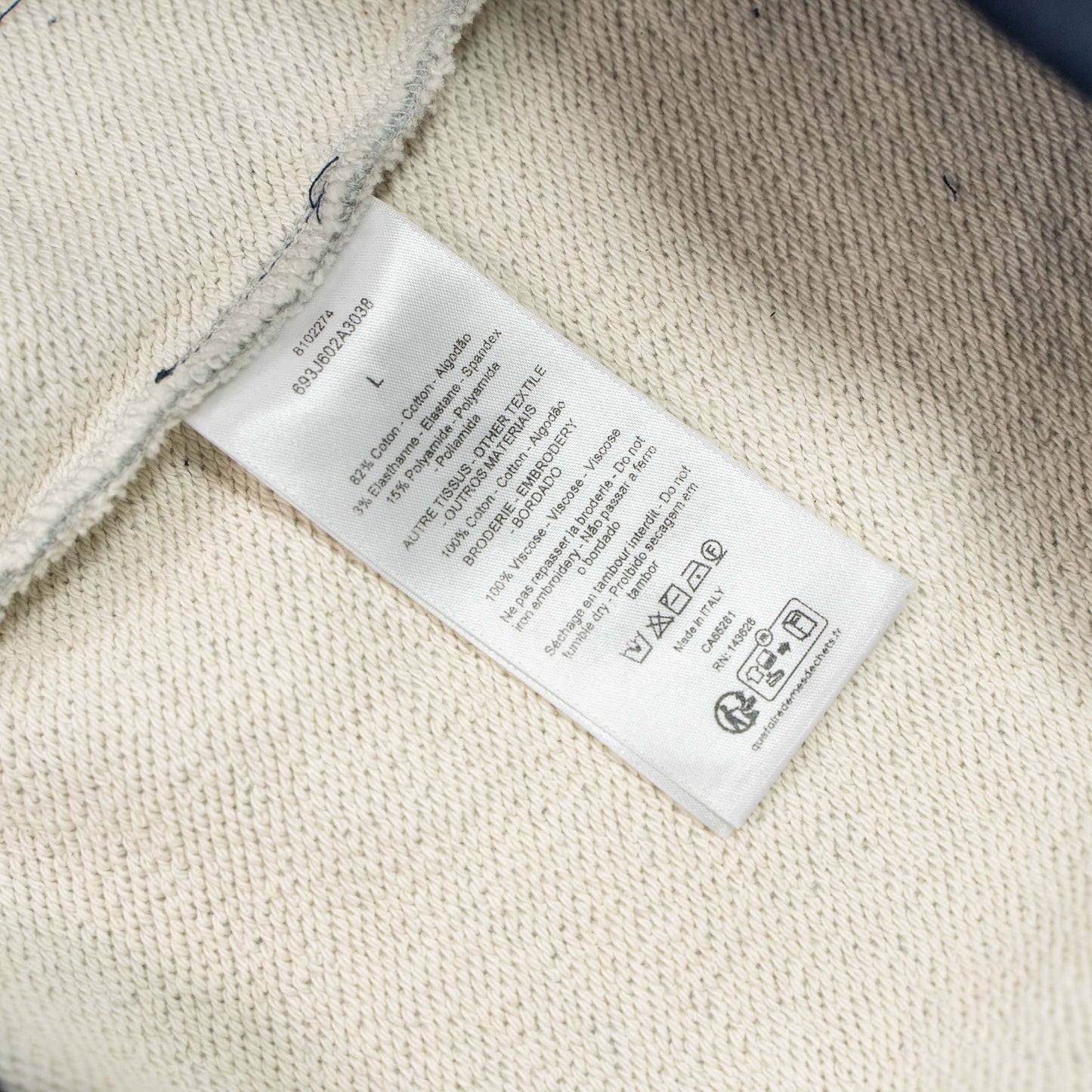 DIOR CD COLOR BLOCK CREWNECK SWEATSHIRT – 1:1 HIGH END