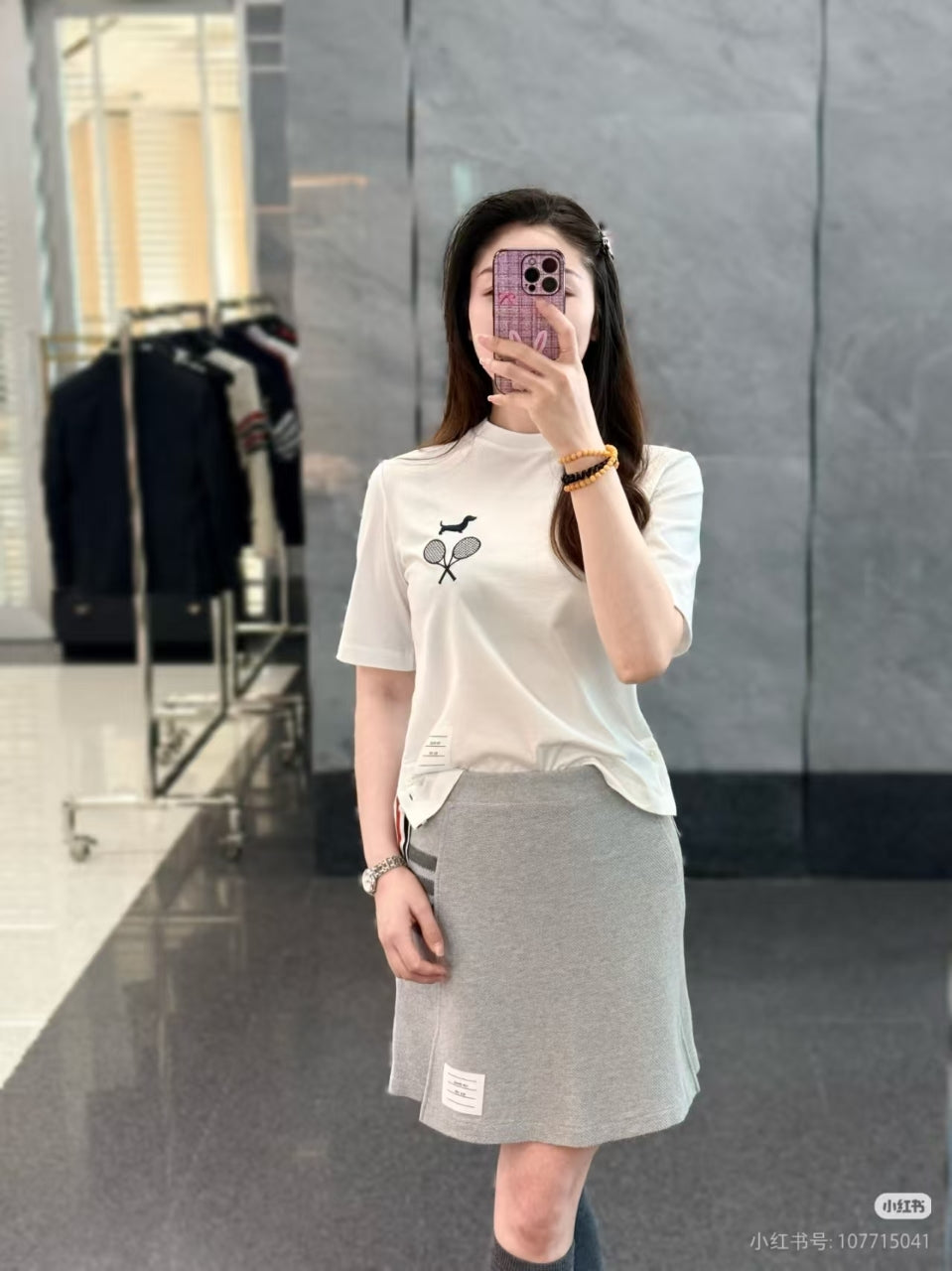 THOM BROWNE T-SHIRT - SUPER CLONE