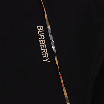 BURBERRY T-SHIRT - SCHWARZ / WEIß - SUPER CLONE 260g