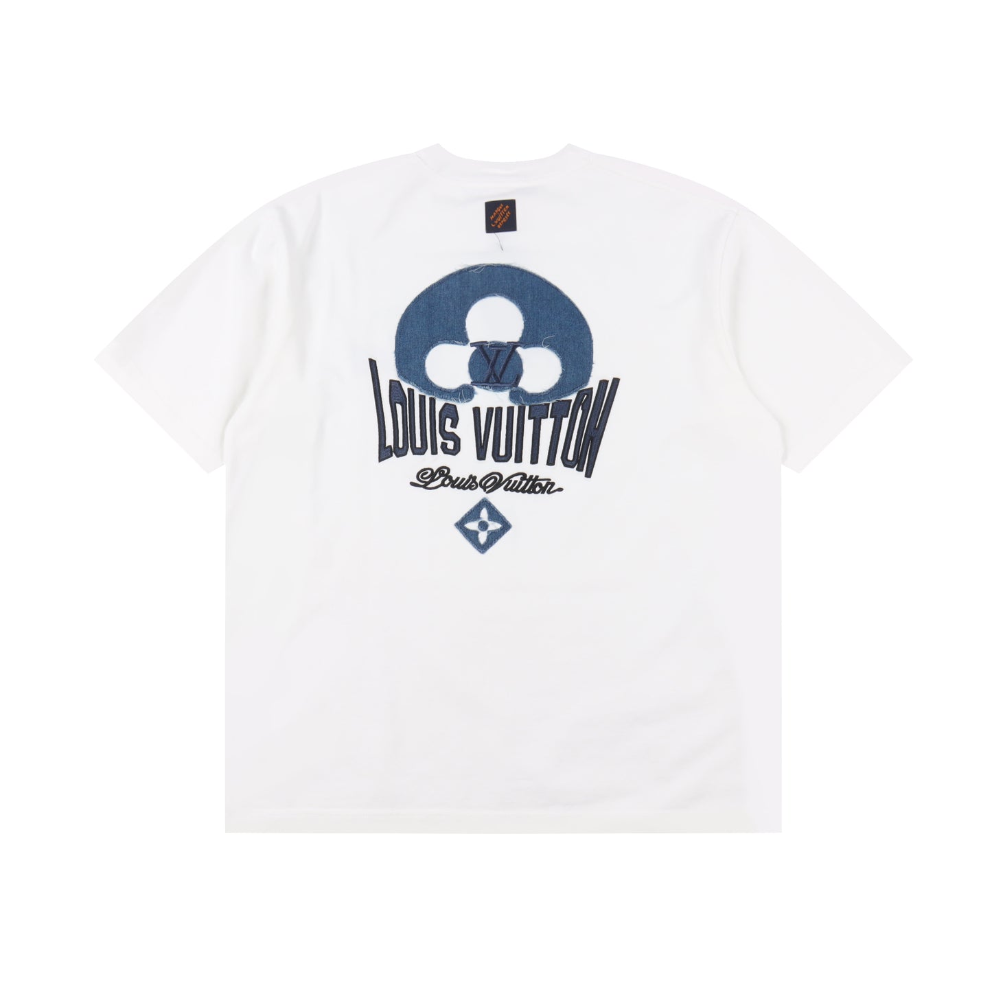 LOUIS VUITTON T-SHIRT - SCHWARZ / WEIß - SUPER CLONE 260g